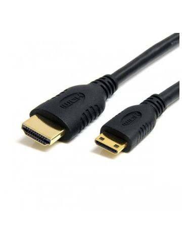 StarTech.com 1 ft High Speed HDMI Cable with Ethernet - HDMI to HDMI Mini- M/M