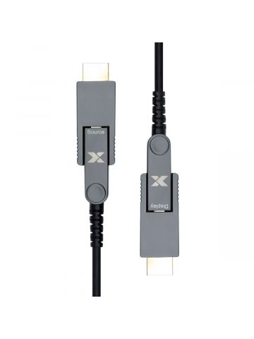 ProXtend HDMIDD2.0AOC-015 HDMI cable 15 m HDMI Type C (Mini) Black