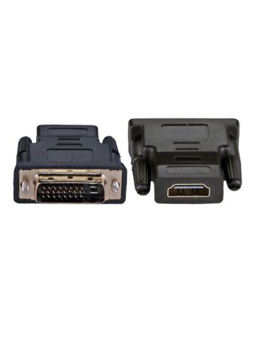 Cablenet HDMI 1.4b Female DVI-D - Male DVI-D 24+1 Dual Link Black Adaptor