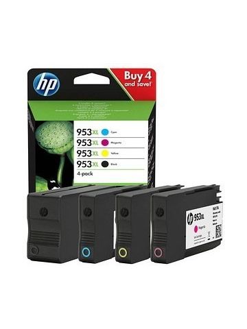 HP 953XL 3HZ52AE Original High Capacity Black and Colour Ink Cartridge