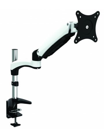 Amer Mounts HYDRA1 monitor mount / stand 71.1 cm (28") Black, Chrome, White Desk