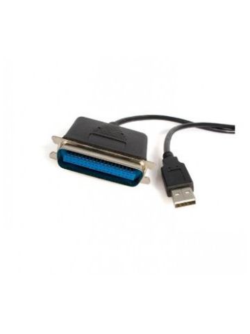 StarTech.com 10 ft USB to Parallel Printer Adapter - M/M