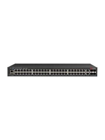 Ruckus ICX 7150-48P - Switch - L3 - managed - 48 x 10/100/1000 (PoE+) + 2 x 10/100/1000 (uplink) + 4 x 1 Gigabit / 10 Gigabit SFP+ (uplink) - front and side to back - rack-mountable - PoE+ (370 W)