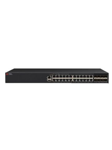 Ruckus ICX 7250-24 - Switch - L3 - managed - 24 x 10/100/1000 + 6 x 1 Gigabit Ethernet SFP+ + 2 x 10 Gigabit SFP+ - front and side to back - rack-mountable