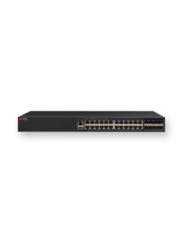Ruckus ICX 7250-24P - Switch - L3 - managed - 24 x 10/100/1000 (PoE+) + 6 x 1 Gigabit Ethernet SFP+ + 2 x 10 Gigabit SFP+ - front and side to back - rack-mountable - PoE+ (360 W)