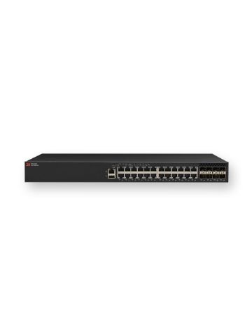 Ruckus ICX 7250-24P - Switch - L3 - managed - 24 x 10/100/1000 (PoE+) + 8 x 1 Gigabit Ethernet SFP+ - front and side to back - rack-mountable - PoE+ (360 W)