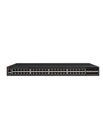 Ruckus ICX 7250-48 - Switch - L3 - managed - 48 x 10/100/1000 + 6 x 1 Gigabit Ethernet SFP+ + 2 x 10 Gigabit SFP+ - front and side to back - rack-mountable