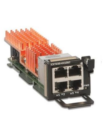 Ruckus - Expansion module - Gigabit Ethernet / 10Gb Ethernet x 4 - for ICX 7450-24