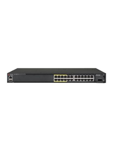 Ruckus ICX 7450-24P - Switch - L3 - managed - 24 x 10/100/1000 (PoE+) + 4 x 10 Gigabit SFP+ + 2 x 40 Gigabit QSFP+ - rack-mountable - PoE+