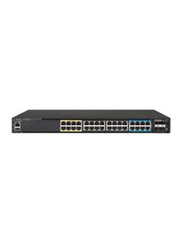 Ruckus ICX 7450-32ZP - Switch - L3 - managed - 16 x 10/100/1000 (PoE+) + 8 x 100/1000/2500 (PoE+) + 8 x 10/100/1000 (PoH) - front to back airflow - rack-mountable - PoH - with Brocade ICX7400-4X10GF Module, 2 x ICX7400-1X40GQ Modules