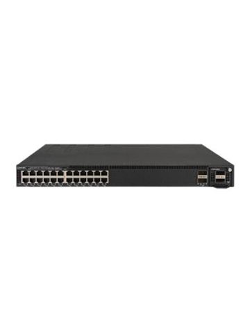 Ruckus ICX 7550-24P-E2 - Switch - L3 - managed - 24 x 10/100/1000 (PoE+) + 2 x 40/100 Gigabit QSFP+ - front to back airflow - rack-mountable - PoE+ (2000 W)