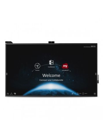 Viewsonic IFP6570 touch screen monitor 165.1 cm (65") 3840 x 2160 pixels Black Multi-touch Multi-user