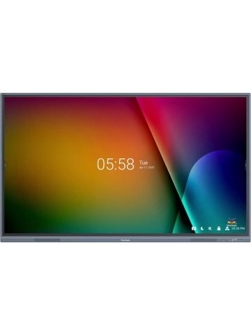 Viewsonic IFP7533-G Signage Display Interactive flat panel 190.5 cm (75") LCD 350 cd/m² 4K Ultra HD Black Touchscreen Built-in processor Android 11