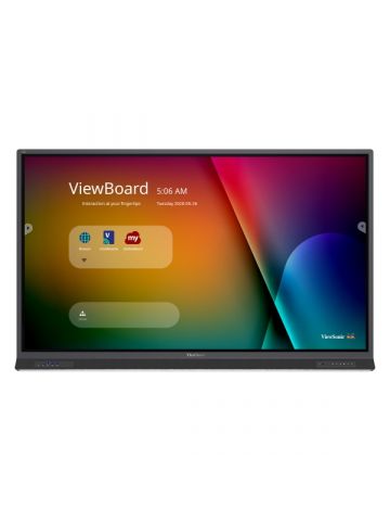 Viewsonic IFP7552-1A Signage Display Interactive flat panel 190.5 cm (75") Wi-Fi 400 cd/m² 4K Ultra HD Touchscreen Built-in processor Android