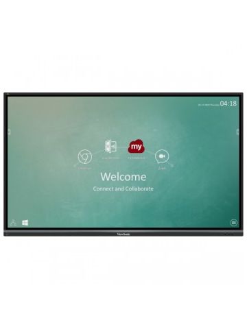 Viewsonic IFP8650-2EP signage display 2.18 m (86") LCD 4K Ultra HD Touchscreen Digital signage flat panel Black Android 7.0