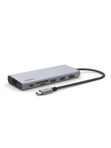 Belkin INC009BTSGY notebook dock/port replicator USB Type-C Silver