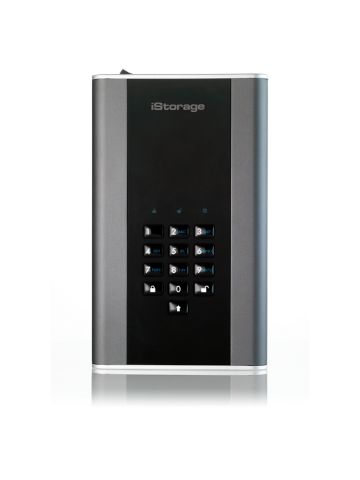 iStorage diskAshur DT2 256-bit 1TB USB 3.1 secure encrypted desktop hard drive IS-DT2-256-1000-C-G