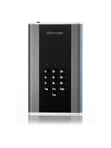 iStorage DiskAshur DT2 external hard drive 20000 GB Black, Grey