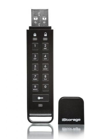 iStorage datAshur Personal2 256-bit 16GB USB 3.0 secure encrypted flash drive IS-FL-DAP3-B-16