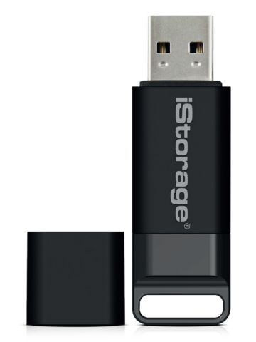 iStorage IS-FL-DBT-256-16 USB flash drive 16 GB USB Type-A 3.2 Gen 1 (3.1 Gen 1) Black