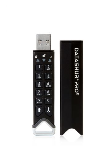 iStorage datAshur PRO2 16GB secure encrypted flash drive - IS-FL-DP2-256-16