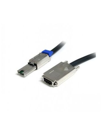 StarTech.com 2m External Serial Attached SCSI SAS Cable - SFF-8470 to SFF-8088