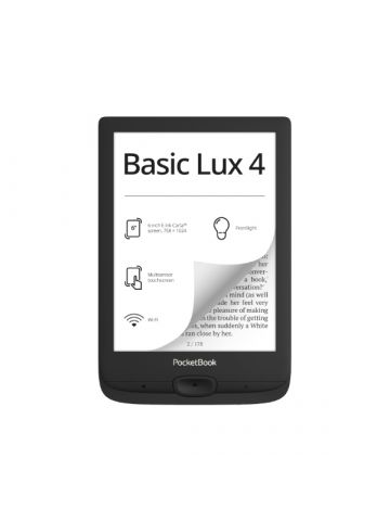 PocketBook Basic Lux 4 e-book reader Touchscreen 8 GB Wi-Fi Black