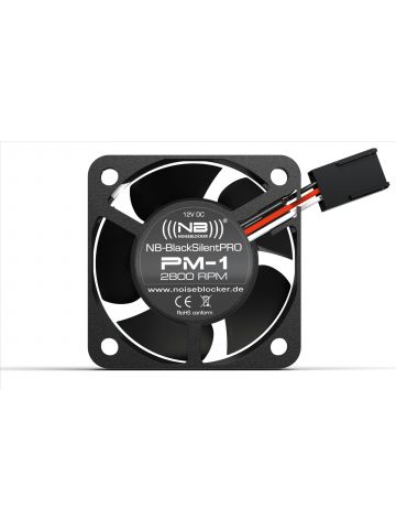 Noiseblocker BlackSilentPro PM-2 Computer case Fan 4 cm Black