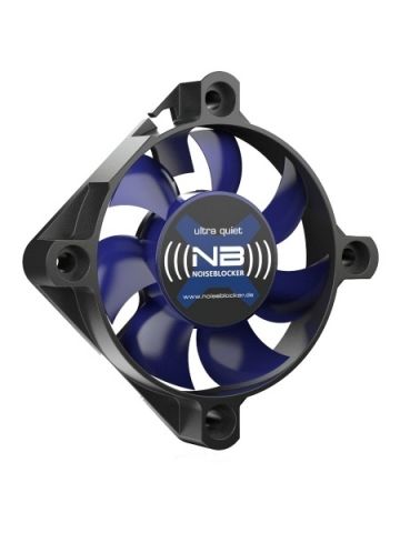 Noiseblocker BlackSilentFan XS-1 Computer case Fan 5 cm Black, Blue