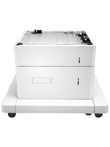 HP LaserJet 1x550-sheet and 2000-sheet HCI Feeder and Stand