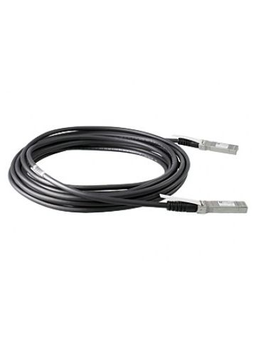 HPE X242 10G SFP+ to SFP+ 7m Direct Attach Copper fibre optic cable SFP+ Black