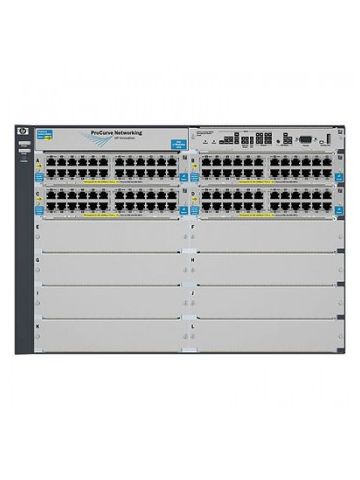 HPE E5412-92G-PoE+/4G-SFP v2 zl w/PS Managed Power over Ethernet (PoE)