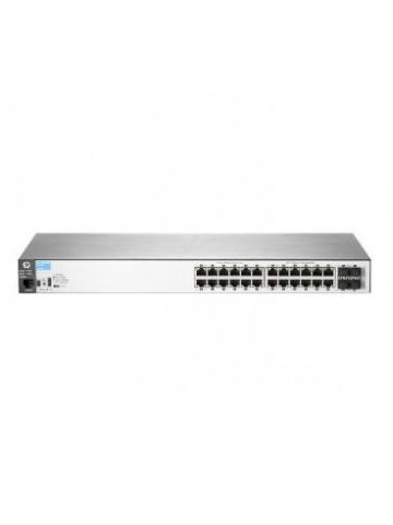 HP E 2530-24G 24 Ports Manageable Ethernet Switch - 2 Layer Supported - 1U High - Rack-mountable