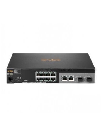 HPE 2530-8G 8 Ports Manageable Ethernet Switch - 2 Layer Supported - Rack-mountable, Wall Mountable