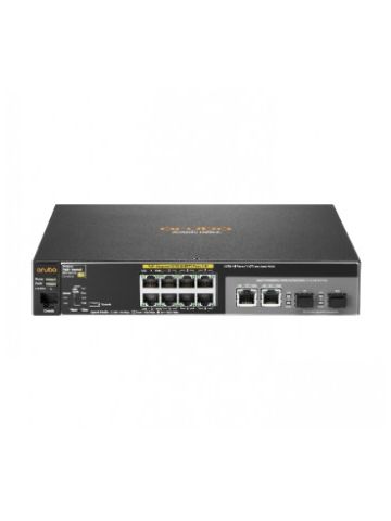 HPE Aruba 2530 8 PoE+ Managed L2 Fast Ethernet (10/100)  1U Power over Ethernet (PoE)