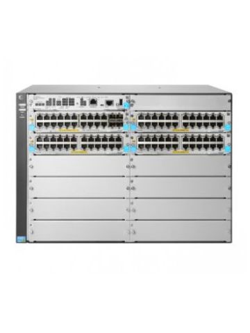 Aruba 5412R 92GT PoE+ and 4-port SFP+ (No PSU) v3 zl2 Switch (JL001A)