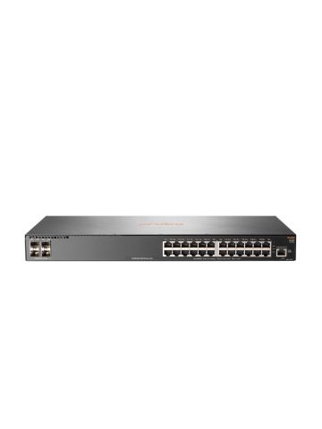 Hewlett Packard Enterprise Aruba 2930F 24G 4SFP+ Managed L3 Gigabit Ethernet (10/100/1000) 1U Grey