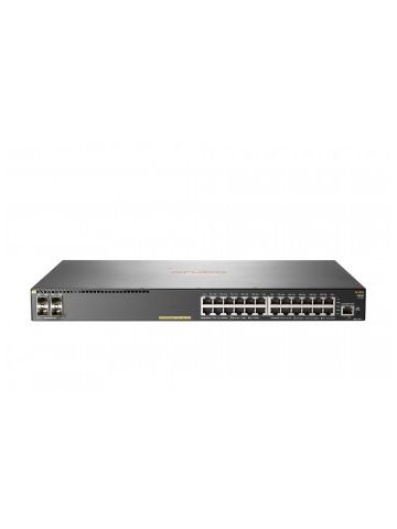 HPE Aruba 2930F 24G PoE+ 4SFP Managed L3 Gigabit Ethernet 1U PoE