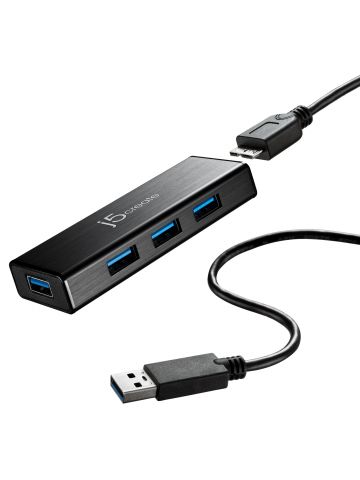 j5create JUH340 USB 3.0 4-Port Hub