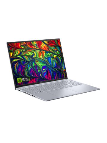 ASUS Vivobook 16X K3605ZV-N1045W Intel® Core™ i7 i7-12650H Laptop 40.6 cm (16") WUXGA 16 GB DDR4-SDRAM 512 GB SSD NVIDIA GeForce RTX 4060 Wi-Fi 6E (802.11ax) Windows 11 Home Silver