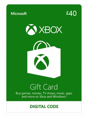 Microsoft Xbox LIVE Gift Card 40?