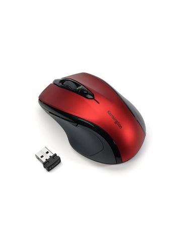 Kensington Pro Fit Wireless Mouse - Mid Size - Ruby Red