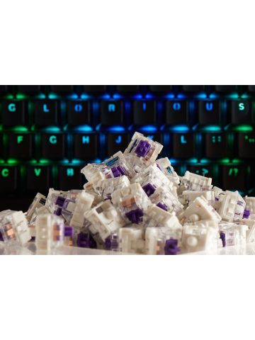 Glorious PC Gaming Race KAI-PURPLE input device accessory Keyboard switches