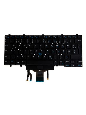 DELL Keyboard Backlit Singlepoint (German)