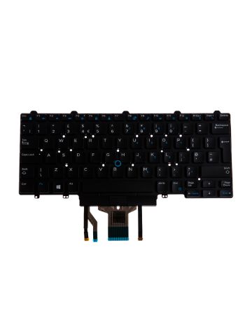 DELL Keyboard - UK, Non-Backlit - w/Dualpoint