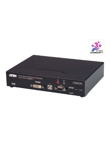 ATEN 2K DVI-D dual-link KVM over IP Transmitt