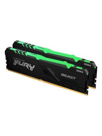 Kingston Technology FURY Beast RGB memory module 16 GB 2 x 8 GB DDR4 2666 MHz