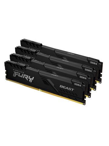 Kingston Technology FURY Beast memory module 16 GB 4 x 4 GB DDR4 2666 MHz