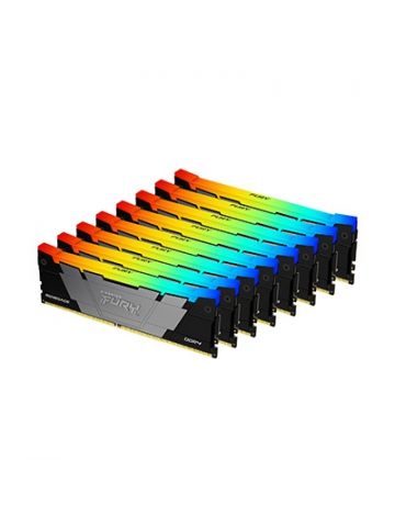 Kingston Technology FURY 256GB 3200MT/s DDR4 CL16 DIMM (Kit of 8) Renegade RGB