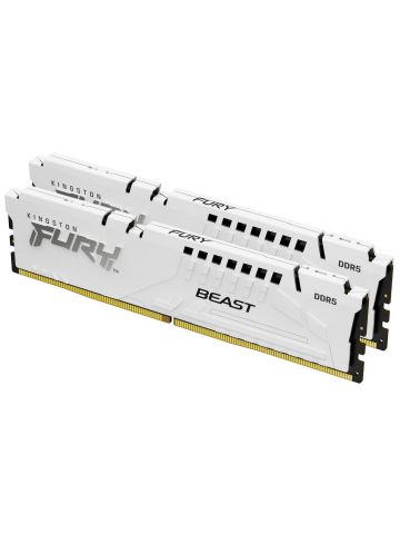 Kingston Technology FURY Beast 32GB 6000MT/s DDR5 CL30 DIMM (Kit of 2) White EXPO